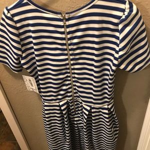 SOLD On Merc!!! Lularoe Large Striped Amelia